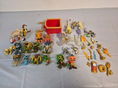 Treasure X Figures  Weapons Lot 14+  Figures- ACCESSORIES Dragons Lords Skeleton