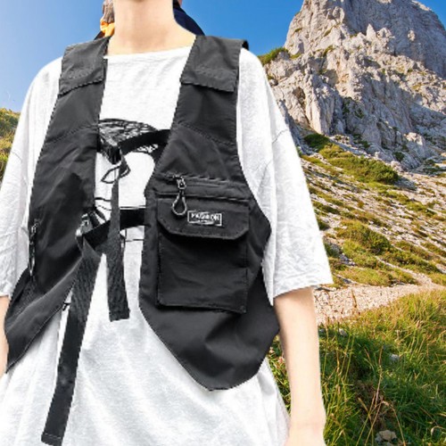 Outdoor Sports Vest Bag with Multi Pockets for Travel Birthday Gift Fishing