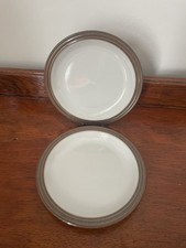 Denby Greystone Teaplate Tea / Side Plate X 2 VCG 16cm