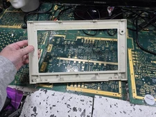 Compaq III Portable Exact INTACT FRONT SCREEN COVER ONLY-Just OK Cosmetic-READ