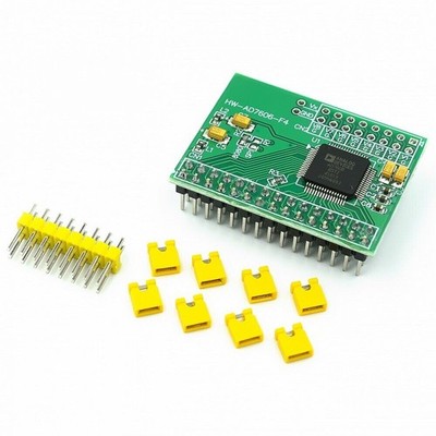 1PCS 16Bits ADC 8CH Synchronization AD7606 DATA Acquisition Module 200Ksps
