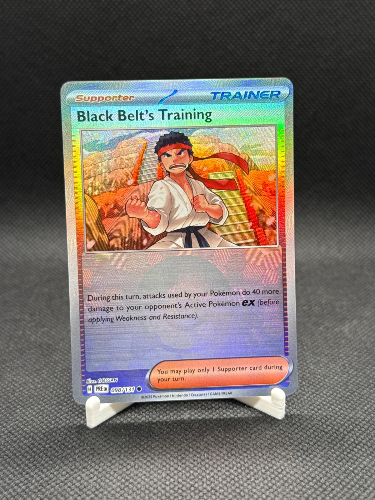 Black Belt's Training - (Poke Ball Pattern) 098/131 SV: Prismatic Evolutions NM