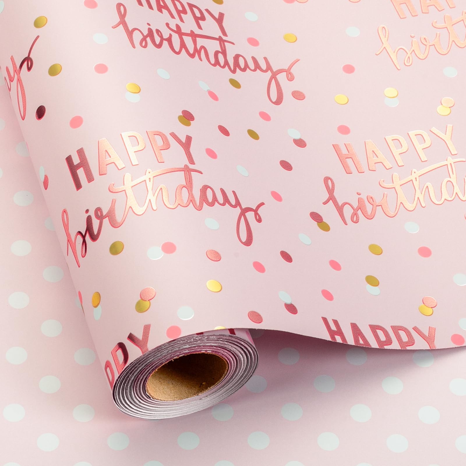 Roll, Girl Gift Wrapping Paper, Metal...