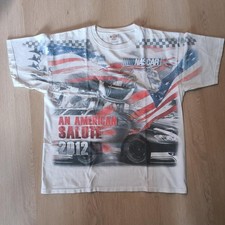 Vintage Chase Authentics Nascar All American Salute 2012 TShirt Size XL