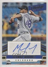 2019 Panini Chronicles Prestige Gold 14/99 German Marquez #PA-GM Auto s3g