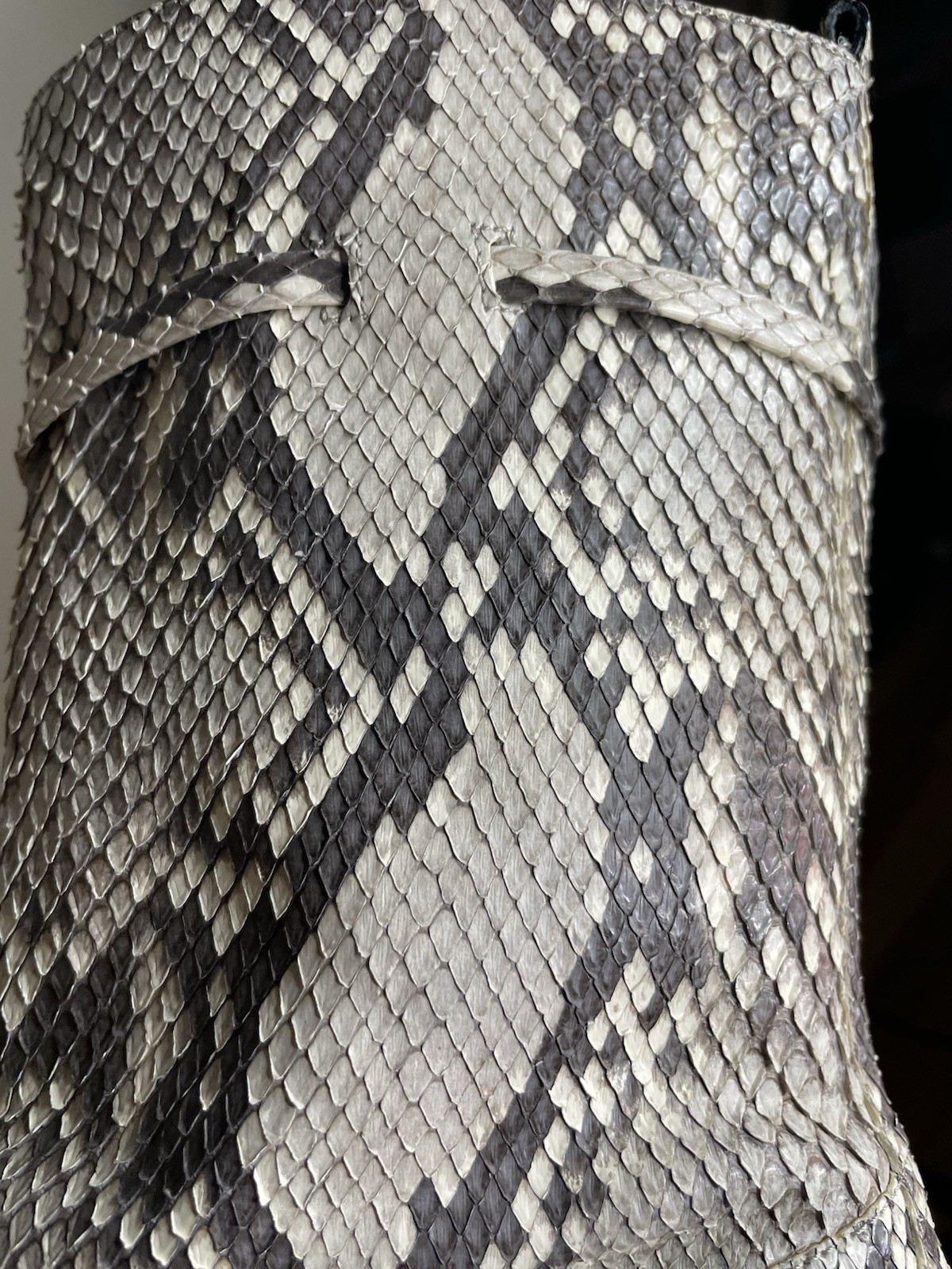 Lanvin Python Leather Tassel Boots 7 - image 10