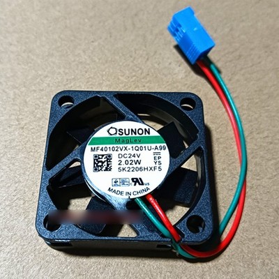 New   MF40102VX-1Q01U-A99 DC24V 2.02W 2-wire Inverter Cooling Fan *lm