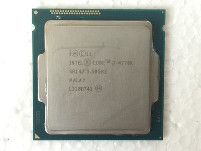 Intel Core i7 I7-4770K 3.5 GHz LGA 1150  Processor BXF80646I74770K