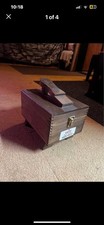 Vintage Kiwi Hand Crafted Wooden Shoe Shine Valet Groomer Box
