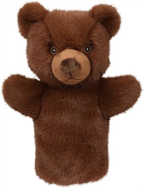 Brown Bear Puppet (Soft toy)