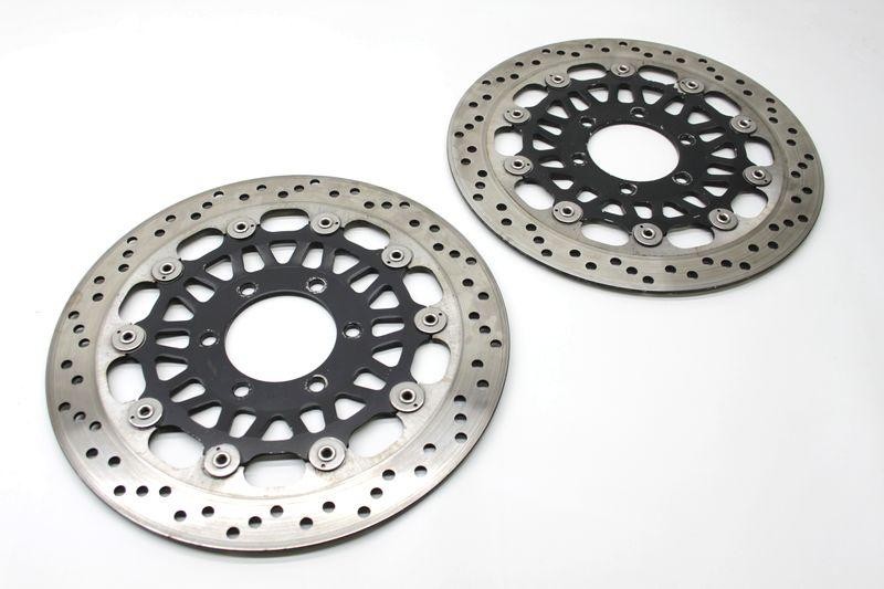 TRIUMPH SPRINT ST 955 2002 2003 DISCHI FRENO ANTERIORI 3.93 MM T2020131 T2020130