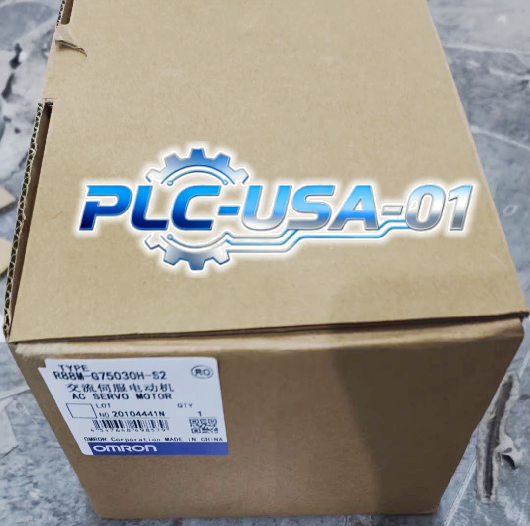1PCS New Omron R88M-G75030H-S2 Servo Motor R88M-G75030H-S2 Fast shipping