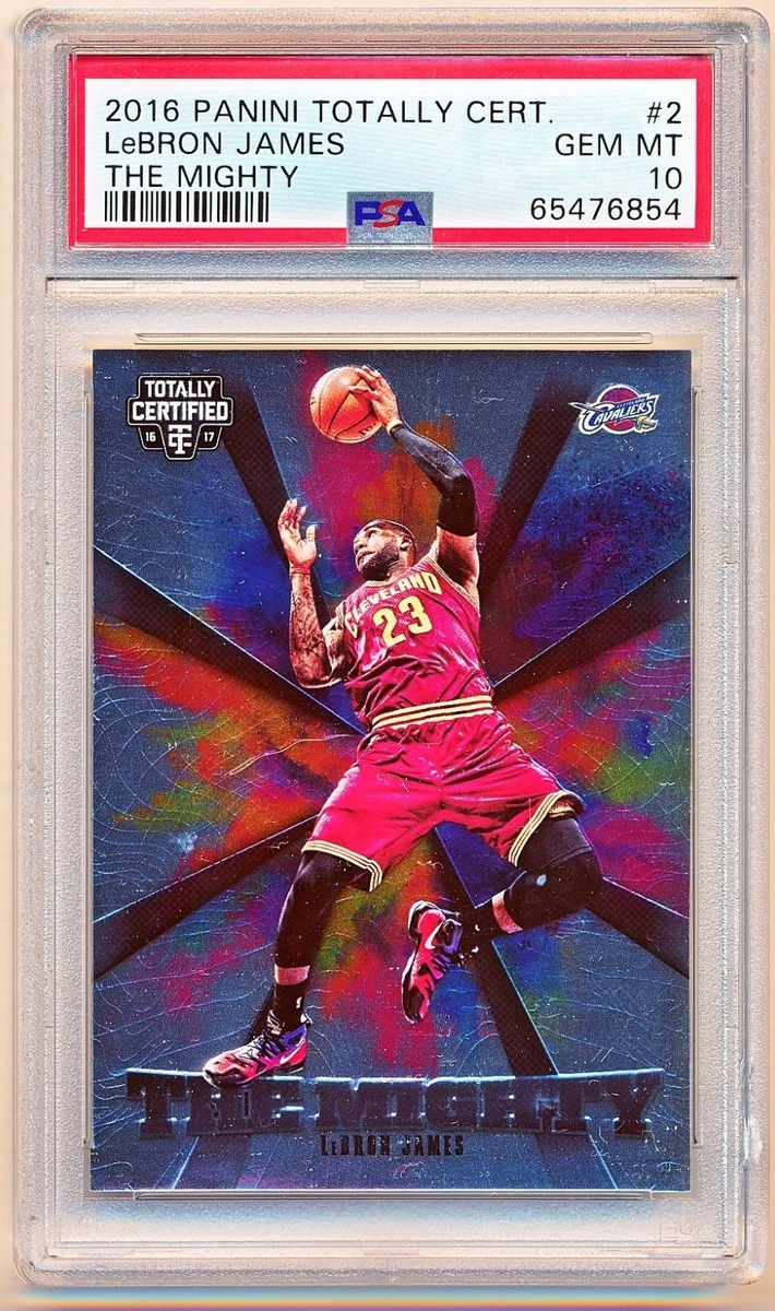 Panini LeBron James 10 Graded Basketball Sports Trading Cards