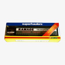 Corgi Superhaulers DAF 95' & Curtainside Lorry Ramage Transport Truck TY87014