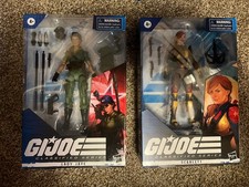 GI Joe Classified Series  05 Scarlett And  25 Lady Jaye action Figures