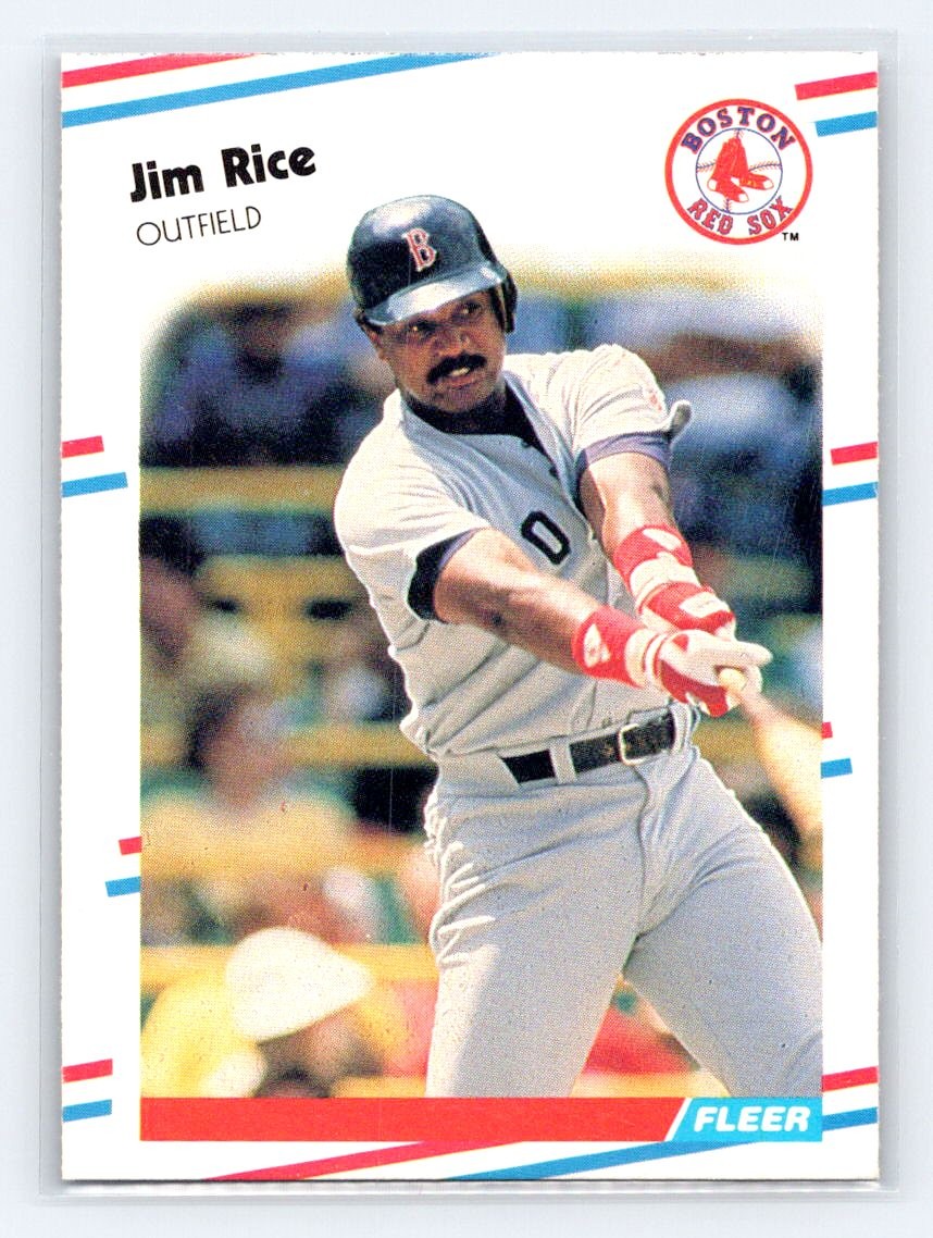 1988 Fleer #361 Jim Rice