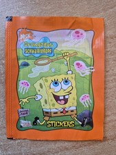 1x MERLIN Sticker Tüte Songebob 2 Versionen ...