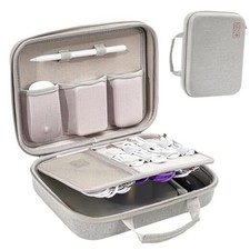 Hard Travel Electronic Extra Large - 11.8 x 8.0 x 3.3 Inch Silver Gray