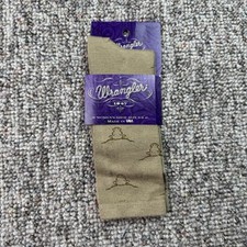 Vintage Wrangler Women  s Tall Socks Size M 9-11 Western Cowgirl Made In USA