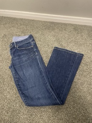 Gap 1969 Perfect Boot Jeans Women s Size 25R Dark Wash Stretch Bootcut Denim