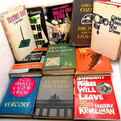 Vintage Mystery/Crime Book Club Editions Lot