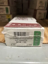 3/4" 18GA. Galvanized Straight Brad Nails (5,000 per box)