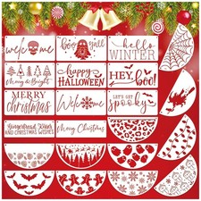 Christmas Halloween Doormat Stencils Halloween Christmas Door Mat Stencils