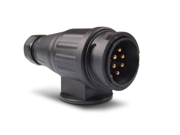 13 Poliger AnhäNger Stecker 12V KFZ PKW Auto AnhäNgerstecker 13 Polig Kunststoff-image