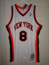 Latrell Sprewell 1998-99 Mitchell & Ness New York Knicks HWC Swingman Jersey NWT