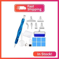 Praise V Do Diamond Painting Art Drill Pen Kit with Screw Stainless Steel Silver