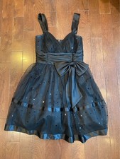 Junior Girl's Size 5, Beautiful, Black, Zip Back, Special Occasion Dress