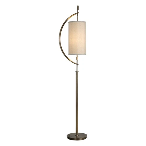 Uttermost 28151-1 Brass Balaour Single Light 66"H Floor Lamp By David Frisch - Picture 1 of 2