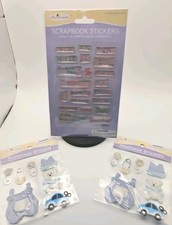 Miss Elizabeth's Scrapbook Stickers Baby Cutie Pie Love Talk Steps Arrived LOT 3