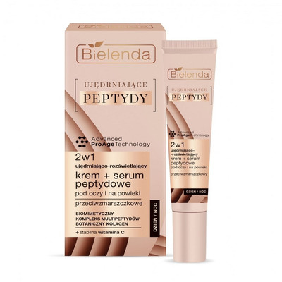 5902169051778 Bielenda Ujędrniające Peptydy ujędrniająco-rozświetlający krem + s