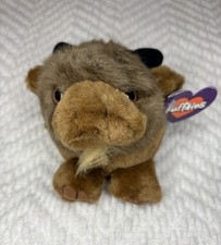 Vintage 1997 Puffkins Collection Swibco Plush w/ Tags - Biff the Buffalo