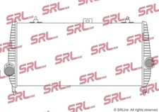Ladeluftkühler für Peugeot 407 6D Coupe 6C SW 6E 607 9D 9U 2.2 2.8 ab 04->