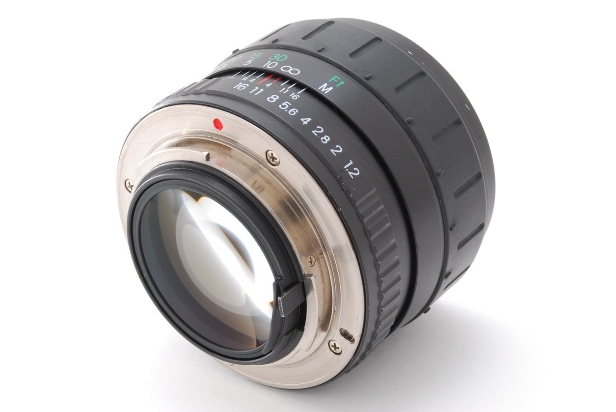 NEAR MINT] COSINA MC 55mm f1.2 Lens For Pentax K Mount w/Caps From