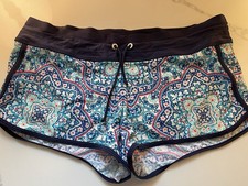Athleta Printed Kata Swim Short-Size L-NWOT