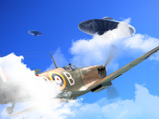 Listing image for UFO aircraft military vehicle British 11x17 Poster