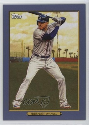 2020 Topps Turkey Red 2020 Blue 15/50 Freddie Freeman #TR-6 db5