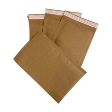 100 #0 6x10 Natural Kraft Bubble Envelopes Padded Shipping Mailers 6"x10"