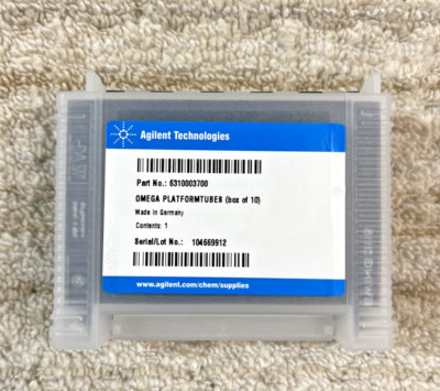 NEW - Agilent Technologies 6310003700 Graphite Omega Platform Tubes - 10/pk NEW