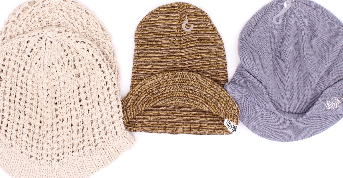 Brim Knit Winter Hats Very Warm and Cozy (Variety Pack Of 4  display picture 3