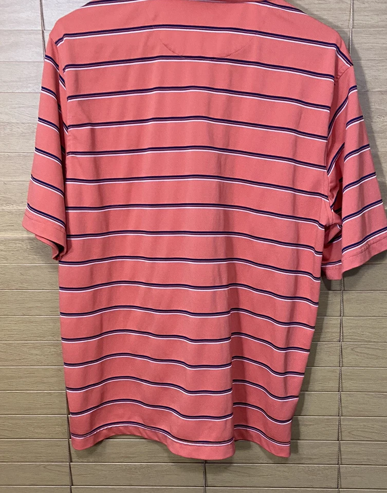 Camisa polo de manga corta Golden Bear Performance para hombre talla grande mediana Foto 3 de 4