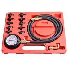 Engine Oil Pressure Test Tester Low Oil Warning Devices 12 piece quick fitting