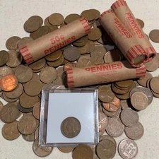 💰 (50) OLD Lincoln Wheat Cents (1909-1958) & BONUS Indian Cent! 💰