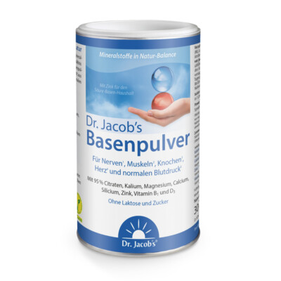 Dr. Jacob´s Basenpulver - 300g ca. 66 Port. ( 71,63EUR/kg ) + frei wählb. Probe