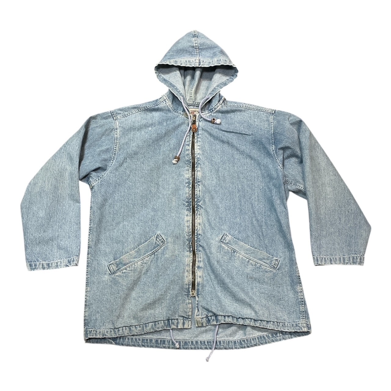 Vintage Unionbay Jean Jacket Medium Full Zip Extra Comfort O