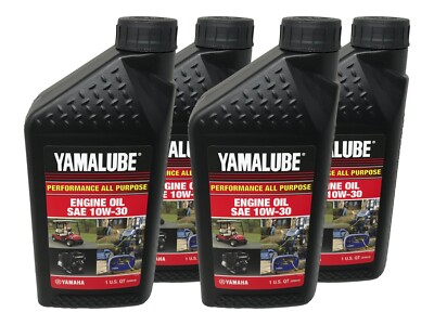 #ad #ad Yamaha Genuine OEM Yamalube 10W 30 Engine Oil LUB 10W30 GG 12 4 Pack $48.99