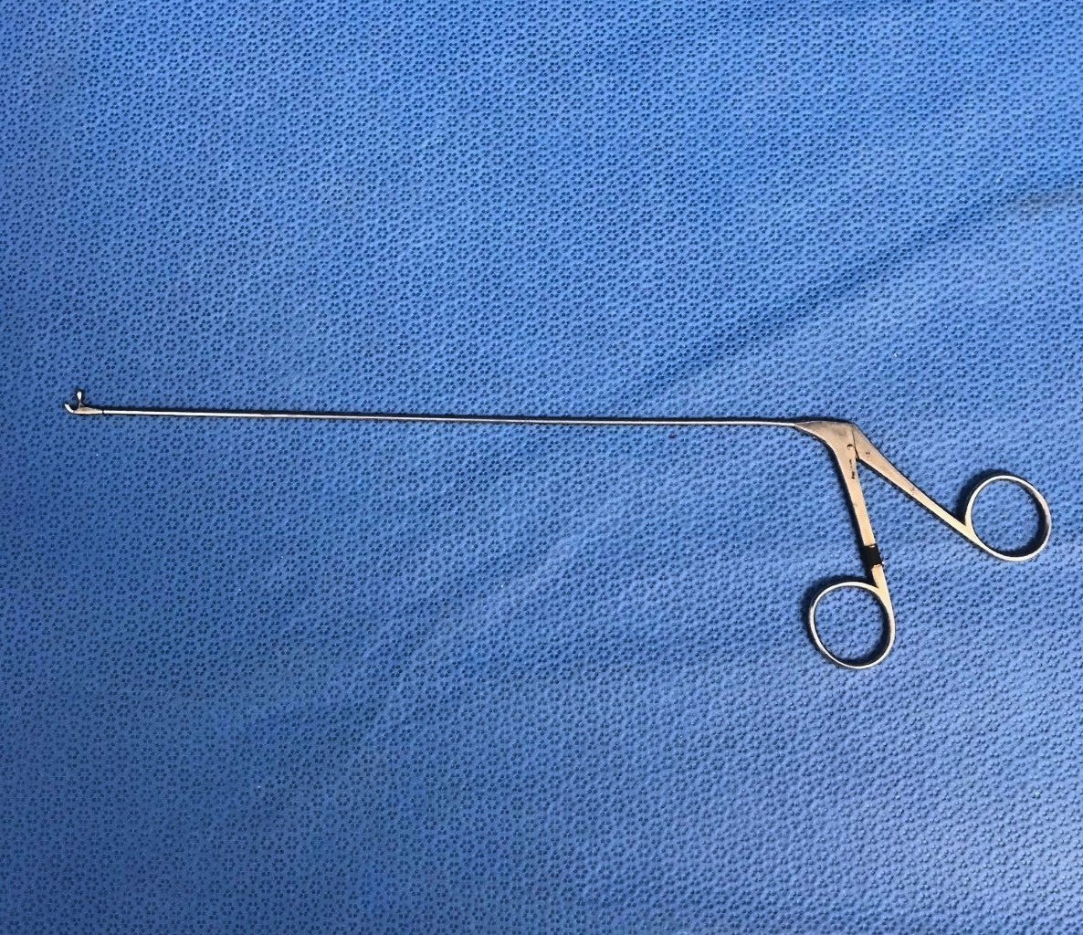 V. Mueller BE 2828 Jako Microlaryngeal 2.5mm Up Cup Forceps, ENT 30 Day Warranty